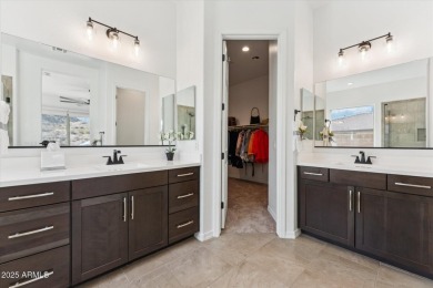 Perched on a premium view lot in Estrella Mountain Ranch, this on Estrella Mountain Ranch Golf Course in Arizona - for sale on GolfHomes.com, golf home, golf lot
