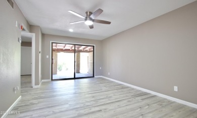 Beautiful Completely remodeled inside of this one level patio on Fountain of the Sun Country Club in Arizona - for sale on GolfHomes.com, golf home, golf lot