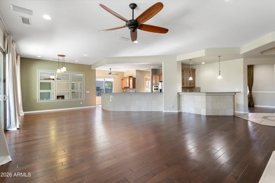 FORMER MODEL HOME WITH A POOL ON A HUGE, PREMIUM GOLF COURSE & on Copper Canyon Golf Club in Arizona - for sale on GolfHomes.com, golf home, golf lot