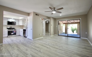 Beautiful Completely remodeled inside of this one level patio on Fountain of the Sun Country Club in Arizona - for sale on GolfHomes.com, golf home, golf lot