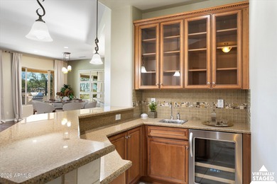 FORMER MODEL HOME WITH A POOL ON A HUGE, PREMIUM GOLF COURSE & on Copper Canyon Golf Club in Arizona - for sale on GolfHomes.com, golf home, golf lot