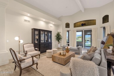 Golf course living with sweeping Four Peaks views, a fully on Rio Verde Country Club - Quail Run in Arizona - for sale on GolfHomes.com, golf home, golf lot