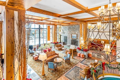 Discover The Lodge at Spruce Peak, the crown jewel of the Alpine on Stowe Mountain Club in Vermont - for sale on GolfHomes.com, golf home, golf lot