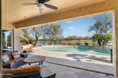 FORMER MODEL HOME WITH A POOL ON A HUGE, PREMIUM GOLF COURSE & on Copper Canyon Golf Club in Arizona - for sale on GolfHomes.com, golf home, golf lot