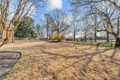 Collierville! Virtual Staging AI! Amazing backyard on the golf on Memphis National Golf Club in Tennessee - for sale on GolfHomes.com, golf home, golf lot