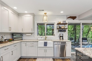 Experience mountain living at its finest in this stunning 4BR/2 on Connestee Falls Golf Club in North Carolina - for sale on GolfHomes.com, golf home, golf lot
