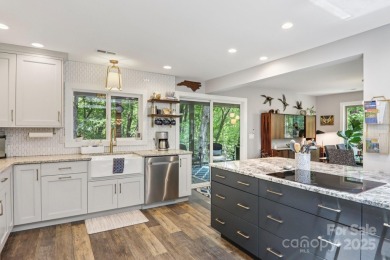 Experience mountain living at its finest in this stunning 4BR/2 on Connestee Falls Golf Club in North Carolina - for sale on GolfHomes.com, golf home, golf lot