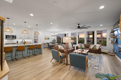 Turnkey luxury in TAVA Resort with amenity and golf-course views on Sand Hollow Golf Resort in Utah - for sale on GolfHomes.com, golf home, golf lot