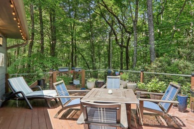 Experience mountain living at its finest in this stunning 4BR/2 on Connestee Falls Golf Club in North Carolina - for sale on GolfHomes.com, golf home, golf lot