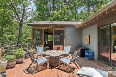 Experience mountain living at its finest in this stunning 4BR/2 on Connestee Falls Golf Club in North Carolina - for sale on GolfHomes.com, golf home, golf lot
