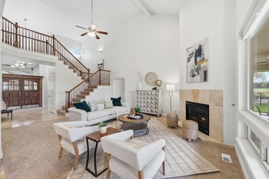 Classic home with views of Banbury Golf Course, true 4 bedrooms on BanBury Golf Club in Idaho - for sale on GolfHomes.com, golf home, golf lot