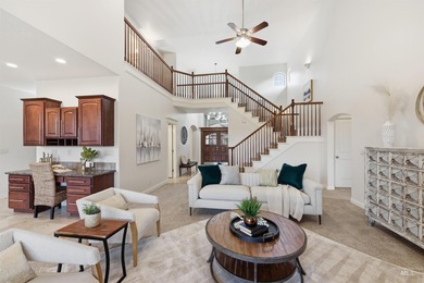 Classic home with views of Banbury Golf Course, true 4 bedrooms on BanBury Golf Club in Idaho - for sale on GolfHomes.com, golf home, golf lot