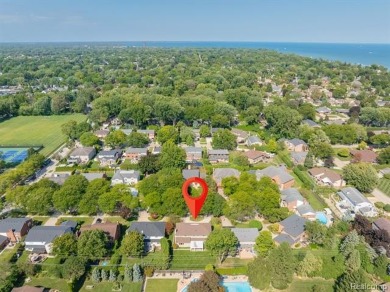 At $152/sqft, this is one of the best value-add opportunities in on Lochmoor Club in Michigan - for sale on GolfHomes.com, golf home, golf lot