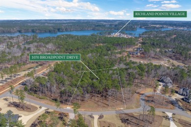 Extraordinary homesite within the highly desirable Richland on Reynolds Lake Oconee - The Oconee in Georgia - for sale on GolfHomes.com, golf home, golf lot