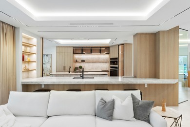 Experience refined luxury in this true designer Smart Home on Pine Tree Golf Club in Florida - for sale on GolfHomes.com, golf home, golf lot