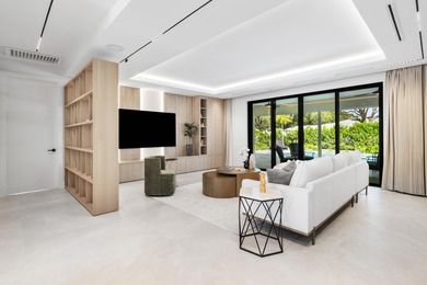 Experience refined luxury in this true designer Smart Home on Pine Tree Golf Club in Florida - for sale on GolfHomes.com, golf home, golf lot