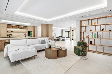 Experience refined luxury in this true designer Smart Home on Pine Tree Golf Club in Florida - for sale on GolfHomes.com, golf home, golf lot