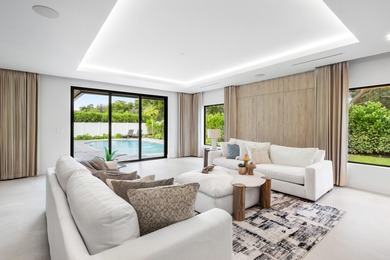 Experience refined luxury in this true designer Smart Home on Pine Tree Golf Club in Florida - for sale on GolfHomes.com, golf home, golf lot