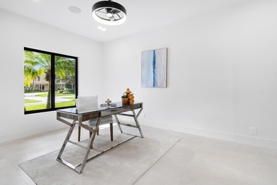 Experience refined luxury in this true designer Smart Home on Pine Tree Golf Club in Florida - for sale on GolfHomes.com, golf home, golf lot