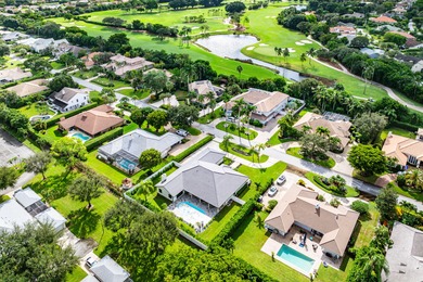 Experience refined luxury in this true designer Smart Home on Pine Tree Golf Club in Florida - for sale on GolfHomes.com, golf home, golf lot