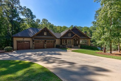 Luxurious custom built, waterfront home in prestigious Reynolds on Reynolds Lake Oconee - The Landing in Georgia - for sale on GolfHomes.com, golf home, golf lot