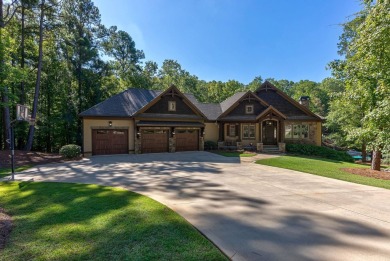 Luxurious custom built, waterfront home in prestigious Reynolds on Reynolds Lake Oconee - The Landing in Georgia - for sale on GolfHomes.com, golf home, golf lot