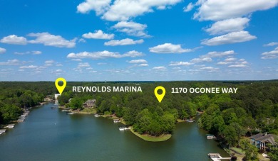 Luxurious custom built, waterfront home in prestigious Reynolds on Reynolds Lake Oconee - The Landing in Georgia - for sale on GolfHomes.com, golf home, golf lot