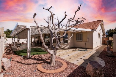 Nestled in the highly sought-after 55+ community of Sunland on Sunland Village East Golf Course in Arizona - for sale on GolfHomes.com, golf home, golf lot