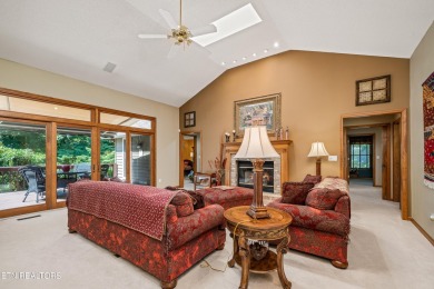 Imagine sitting on this beautiful deck that overlooks the 8th on Stonehenge Golf Course in Tennessee - for sale on GolfHomes.com, golf home, golf lot