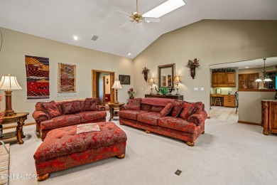 Imagine sitting on this beautiful deck that overlooks the 8th on Stonehenge Golf Course in Tennessee - for sale on GolfHomes.com, golf home, golf lot