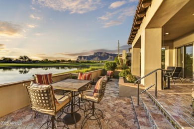 IF YOU WANT THE BEST, THIS IS IT!! This STUNNING VILLA backs to on Superstition Mountain Club - Lost Gold in Arizona - for sale on GolfHomes.com, golf home, golf lot