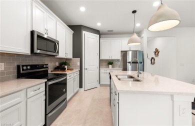 Step into modern comfort with this beautifully designed Cedar on River Hall Country Club in Florida - for sale on GolfHomes.com, golf home, golf lot