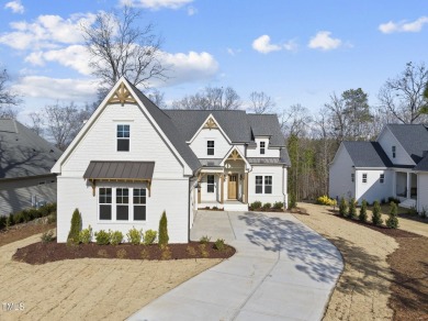 Welcome to your dream home! This new construction stunner exudes on Chapel Ridge Golf Club in North Carolina - for sale on GolfHomes.com, golf home, golf lot