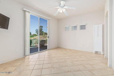 Enter into comfortable living with this delightful townhome in on Superstition Springs Golf Club in Arizona - for sale on GolfHomes.com, golf home, golf lot