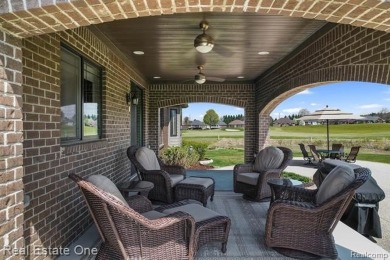 Custom built ranch with finished basement & a covered 288 sf on The Orchards Golf Club in Michigan - for sale on GolfHomes.com, golf home, golf lot