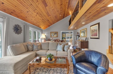 Welcome to your dream lakefront retreat! This custom 4-bed, 3 on Lake Mohawk Golf Club in Ohio - for sale on GolfHomes.com, golf home, golf lot