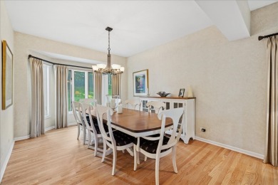 This perfectly maintained two story home on the first hole at on Bull Valley Golf Club in Illinois - for sale on GolfHomes.com, golf home, golf lot