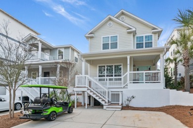 Discover the charm of Serenity at Dune Allen, a delightful on Santa Rosa Golf and Beach Club in Florida - for sale on GolfHomes.com, golf home, golf lot