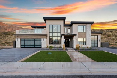 Welcome to this exceptional 7-bedroom luxury retreat, fully on Copper Rock Golf Course in Utah - for sale on GolfHomes.com, golf home, golf lot