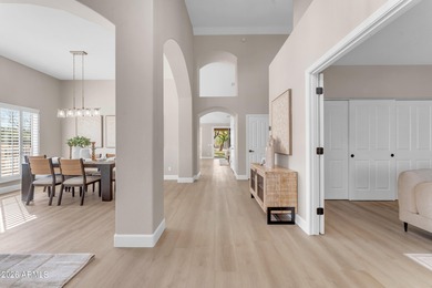 This home offers Luxury living with Modern Elegance and on Oakwood Golf Club  in Arizona - for sale on GolfHomes.com, golf home, golf lot