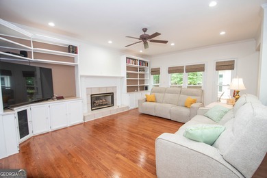 Welcome to this stunning custom ranch home in the prestigious on Whitewater Creek in Georgia - for sale on GolfHomes.com, golf home, golf lot