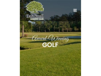 Be ready to be astonished by this beautiful, oversized lot on Oak Knoll Country Club in Louisiana - for sale on GolfHomes.com, golf home, golf lot