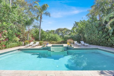 Light and bright pool home nestled in the golf and beach club of on Frenchmans Creek Country Club in Florida - for sale on GolfHomes.com, golf home, golf lot