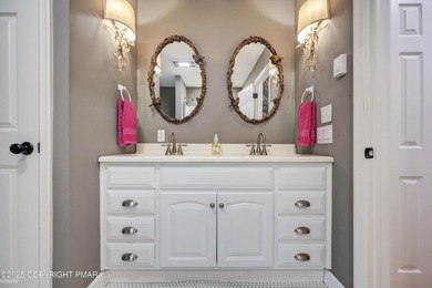 Move right in and enjoy this fully furnished, beautifully on Buck Hill Golf Club  in Pennsylvania - for sale on GolfHomes.com, golf home, golf lot