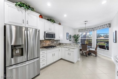 Step into this impeccably maintained Toll Brothers Saranac Floor on Estero Country Club in Florida - for sale on GolfHomes.com, golf home, golf lot