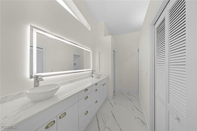 Completely Remodeled Luxury Home in Premier 55+ Golf Community on Sabal Springs Golf and Racquet Club in Florida - for sale on GolfHomes.com, golf home, golf lot