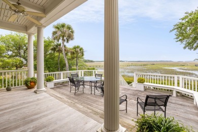 This stunning home is rich with curb appeal and is located on a on The Seabrook Island Club in South Carolina - for sale on GolfHomes.com, golf home, golf lot