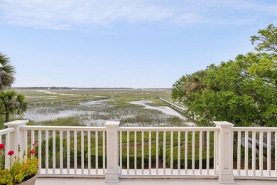 This stunning home is rich with curb appeal and is located on a on The Seabrook Island Club in South Carolina - for sale on GolfHomes.com, golf home, golf lot