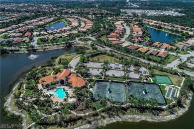 Step into this impeccably maintained Toll Brothers Saranac Floor on Estero Country Club in Florida - for sale on GolfHomes.com, golf home, golf lot