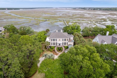 This stunning home is rich with curb appeal and is located on a on The Seabrook Island Club in South Carolina - for sale on GolfHomes.com, golf home, golf lot